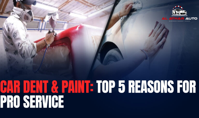 Car Dent & Paint: Top 5 Reasons for pro service
